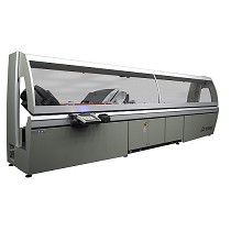 Tronzadora de doble cabezal radial