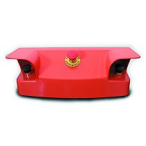 Pupitre de mando bimanual de aluminio