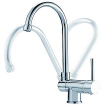 Grifera para cocina de cao abatible