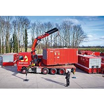 Gra hidrulica articulada capacidad de carga 30.000 kg