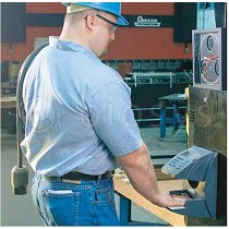 Lector biomtrico de mano para presencias