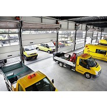 Puertas apilables acristaladas