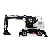 Excavadoras sobre ruedas