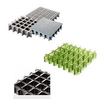 Rejillas de fibra de vidrio