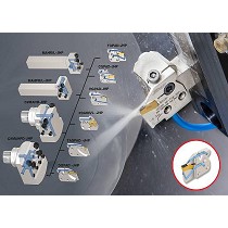 Herramientas de ranurado torneado y adaptadores