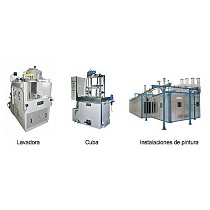 Mquinas para tratamientos superficiales dentro de la industria