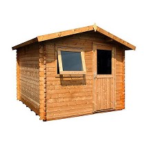 Casetas de jardn de pino