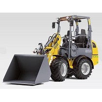 Cargadoras sobre ruedas articuladas