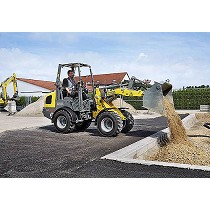 Cargadoras sobre ruedas articuladas