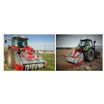 Trituradora forestal de piedras y fresadora