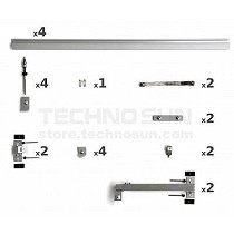 Estructura para un panel de red solar