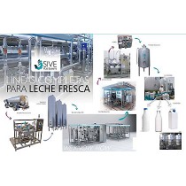 Lneas completas para leche fresca pasteurizada