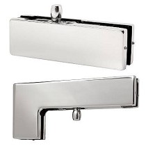 Herrajes para puertas templadas