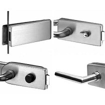 Cerraduras y cerraderos para divisiones interiores