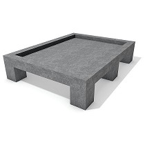 Palet de plstico reciclado