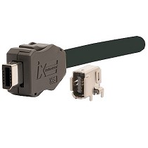 Conector Ethernet industrial compacto