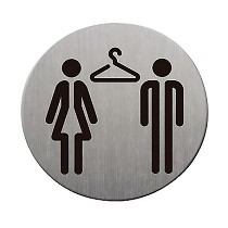 Placas informativas de vestuarios