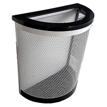 Papeleras semicirulares murales