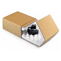 Estuches postales con relleno de espuma