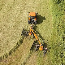 Rastrillos hileradores