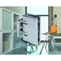 Bisagras con retencin para vidrio templado