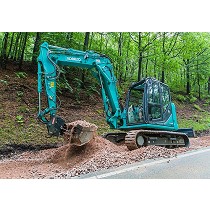 Excavadora de cadenas de 8,5 toneladas