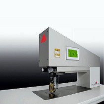 Mquina de ultrasonido para soldar en telas continuas