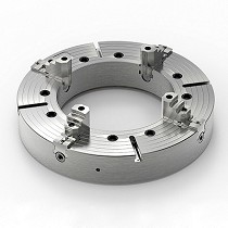 Platos manuales de 4 garras independientes de gran paso de barra