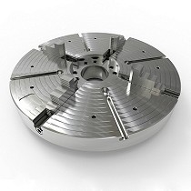 Platos manuales de 4 garras monobloc independientes