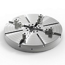 Platos manuales de 4 garras partidas independientes