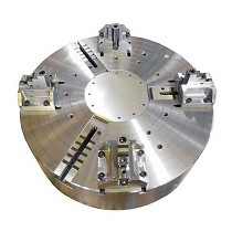 Platos automticos de 3 garras y 4 bloques para piezas Oil & Gas