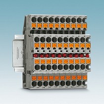 Bornes indicadores de corriente