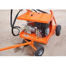 Regadores, cortadoras y escarificadoras en alquiler