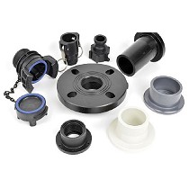 Fittings y rcores para vlvulas termoplsticas