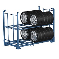 Contenedor bastidor apilable