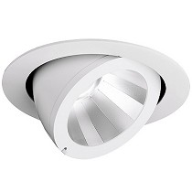 Focos semi-empotrados orientables