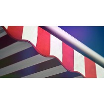 Ribetes trenzados y de espiga elaborados a partir de fibra acrlica tintada en masa