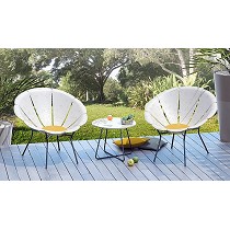 Silln y mesa de exterior