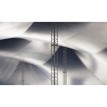 Tejidos de polister recubiertos de PVC blanco y lacado a dos caras