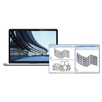 Software para fachadas singulares, muros de cortina y cortinas de cristal