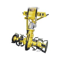 Fresadora de ros, canales y acequias