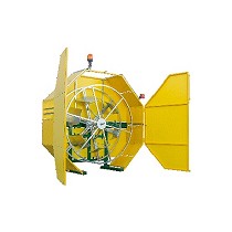 Recogedor hidrulico de tubera de riego