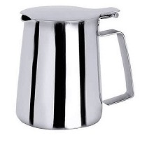 Jarra con tapa de acero inoxidable