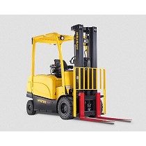 Carretillas elevadoras elctricas y contrapesadas de 4 ruedas de bandajes