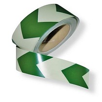 Rollos de cinta autoadhesiva fotoluminiscente