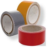 Rollo de cinta reflectante