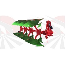 Arados de vertedera reversibles