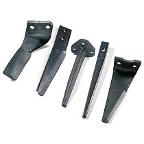 Dientes de grada rotativa