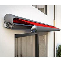 Toldo semicofre de brazos invisibles