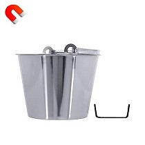 Cubos de acero inoxidable